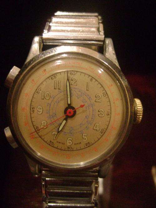 TELEMETRE CHRONOGRAPH SWISS WATCH - COLLECTABLE