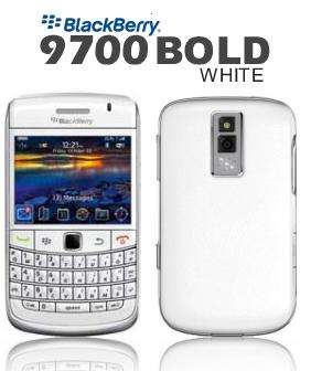 brand new blackberry 9700 (white)origanal