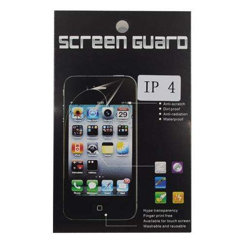 Clear Transparent Screen Protector for Apple iPhone 4G