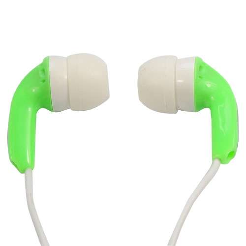 New 3.5mm Earbud Earphone for iPad iPhone MP3 MP4 Player-Green