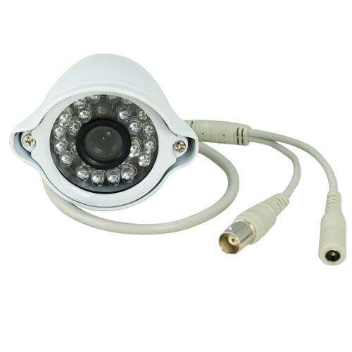 1/3 SONY 0.3MP 8mm Lens 420TVL CCD 24LED Night Vision Function CCTV Camera