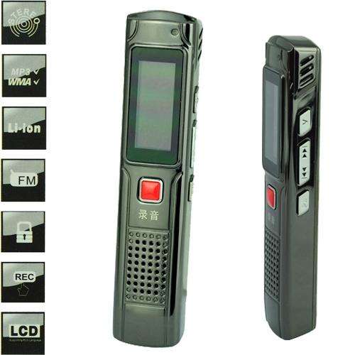4GB Digital Stereo Voice Recorder Dictaphone MP3 Player