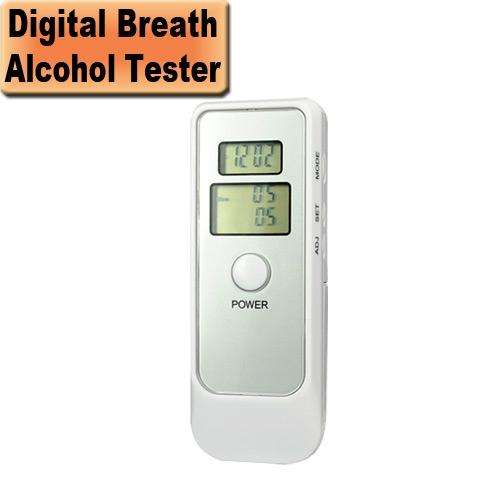 5 in 1 Digital LCD Breath Alcohol Tester Breathalyzer