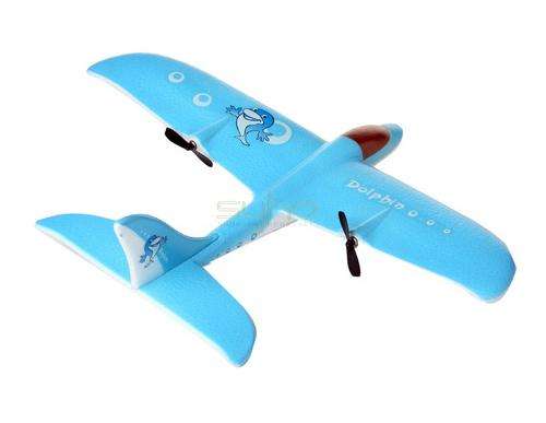 Mini RC Sliding Helicopter (Blue)