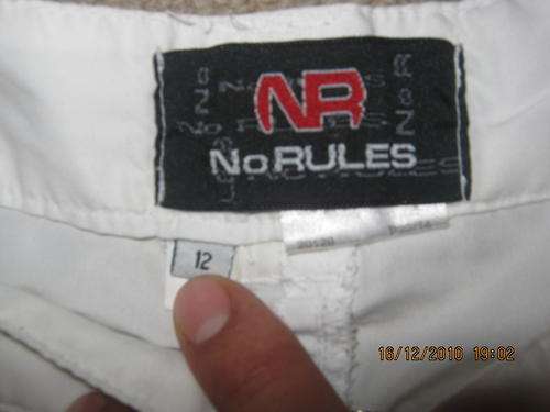 Lady's White Pants no12 used, good condition