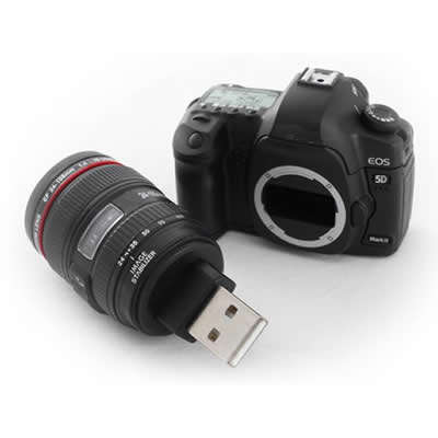USB2.0 Novelty Flash drive Digital Camera Single Lens Reflex Flash Memory 8G  , CRAZY!!