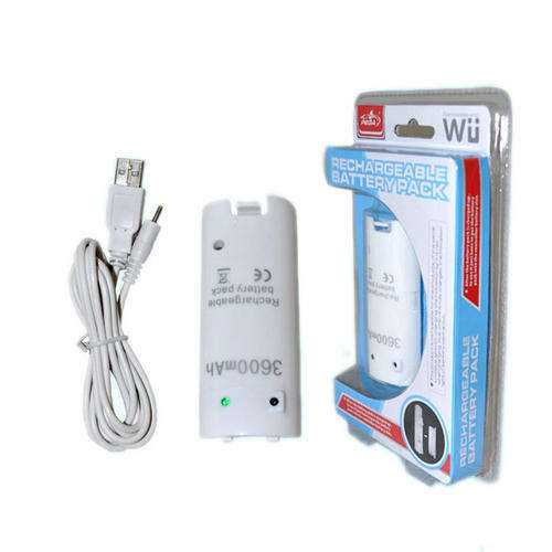 3600mAh Rechargeable Battery Pack for Wii