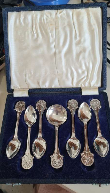 Sterling Silver Spoon Set Voortrekker Monument