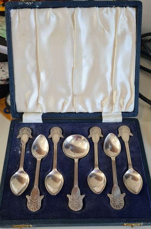 Sterling Silver Spoon Set Voortrekker Monument