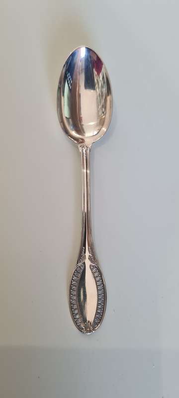 6 Small Silver Spoon Set - Argento 800