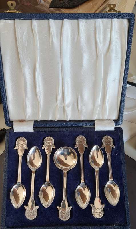 Sterling Silver Spoon Set Voortrekker Monument