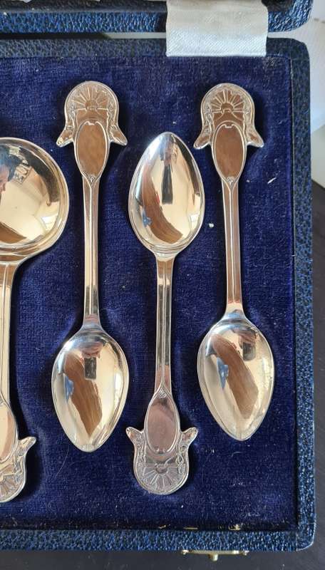 Sterling Silver Spoon Set Voortrekker Monument