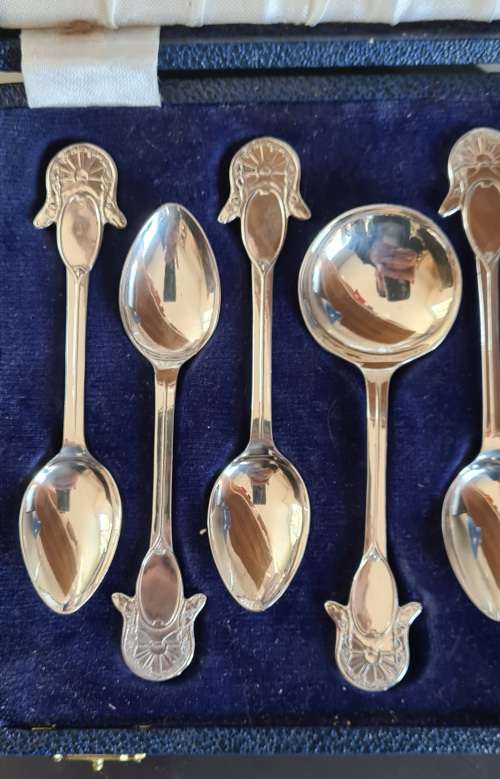 Sterling Silver Spoon Set Voortrekker Monument