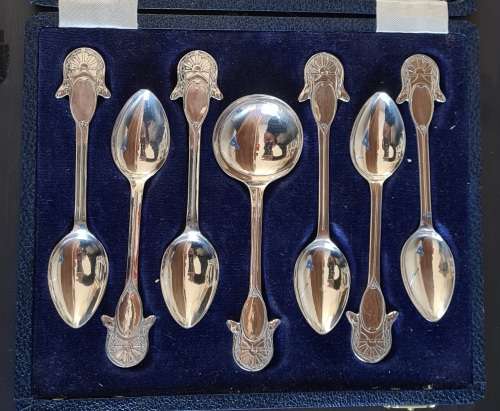 Sterling Silver Spoon Set Voortrekker Monument