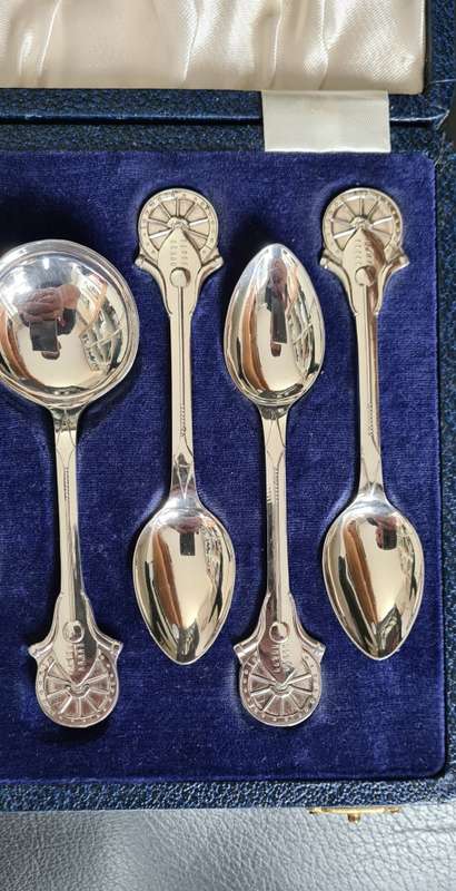 Sterling Silver Spoon Set Voortrekker Monument
