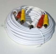 20M RCA Cable (Video, Audio and power)