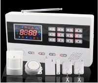 LCD GSM alarm kit with 120 Wireless and 2 wired Zones