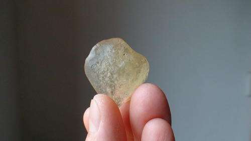 Libyan Gold Tektite