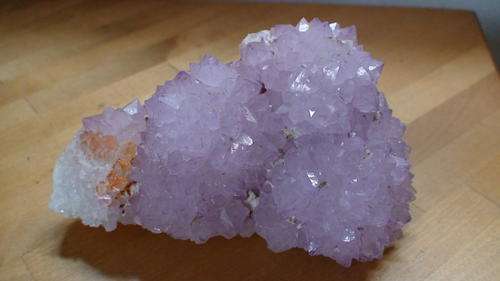 Amethyst crystal of rare beauty.
