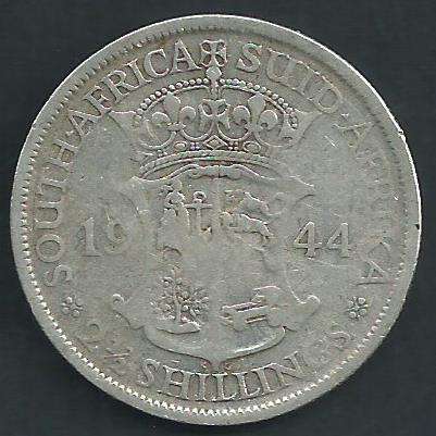 1944 - Two and a Half Shillings / Half Crown - as per scan.