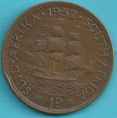 1952 - Penny /  1 d  - VF condition as per scan.