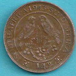 1943 - Quarter Penny / Farthing. - VF details as per scan.