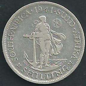 1941 - Shilling /  1/- .  - VF condition as per scan.