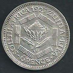 1927 - Sixpence / 6d . - Rare -  - VF condition as per scan.