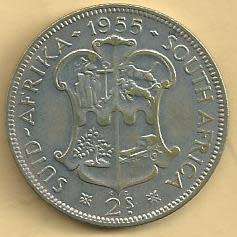 1955 - Two Shillings /  2/- . - VF condition as per scan.