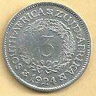 Scarce 1924 - Threepence / Tickey. - Fair condition as per scan.