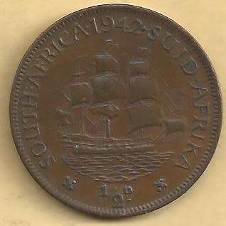1942 - Half Penny /  1/2d . - VF condition as per scan.