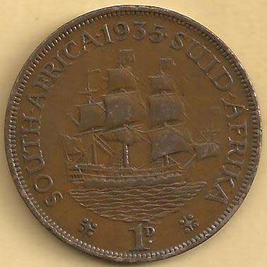 1935 - Penny /  1d . - VF condition as per scan.