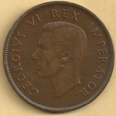 1939 - Penny /  1d . - VF condition as per scan.