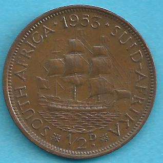 Beautiful 1953 - Half Penny / 1/2 d - as per scan.