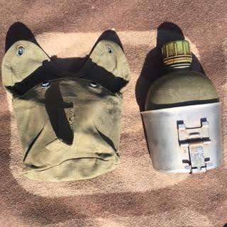 SADF 1980's Waterbottle with firebucket and cover