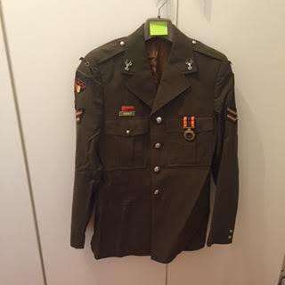 SADF Infantry Stepout Blazer with All insignia 1980's 2SAI BnGP(Good Condition)