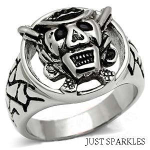 STAINLESS STEEL MENS RING