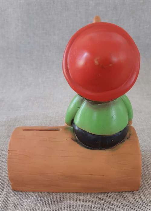 NBS PINOCCHIO MONEY BOX by PRIMA TOYS from the 1979 Apollo Film