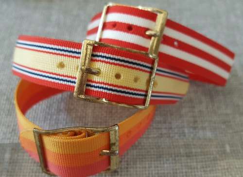 Job Lot of 31 Vintage Leather and Other Watch Straps all in Mint Condition
