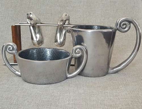 CARROL BOYES Salt & Pepper Set "ACROBAT" - Relisting due to non-payment