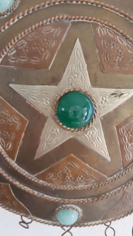POWDER FLASK - Vintage Reproduction Ottoman / Islamic / North African Powder Flask
