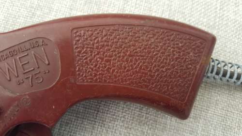 Novel 1965 WEN model 75 Electric Soldering Pistol with ATR (Automatic Thermal Regulation)