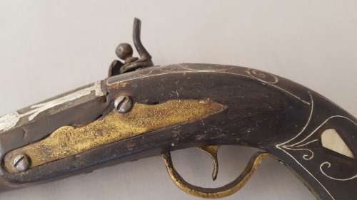 Ornamental Replica Flintlock Pistol