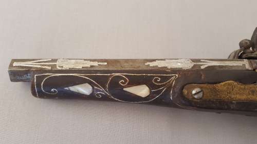Ornamental Replica Flintlock Pistol