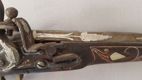 Ornamental Replica Flintlock Pistol