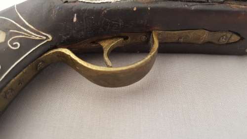 Ornamental Replica Flintlock Pistol