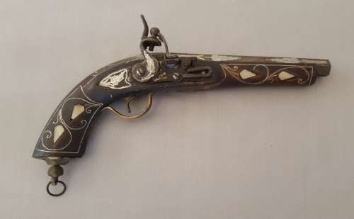 Ornamental Replica Flintlock Pistol