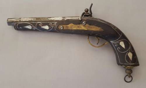Ornamental Replica Flintlock Pistol