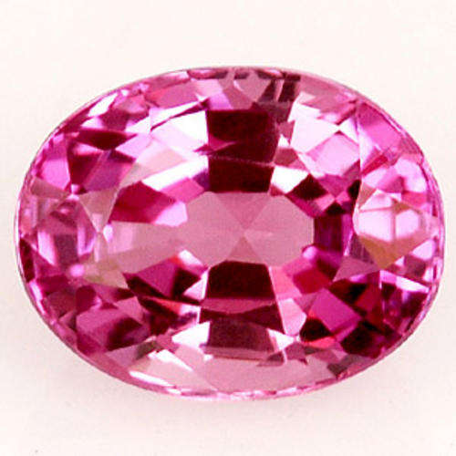 AAA+ CANDY PINK SRI-LANKAN SAPPHIRE. BRILLIANT OVAL . 5.110 CTS