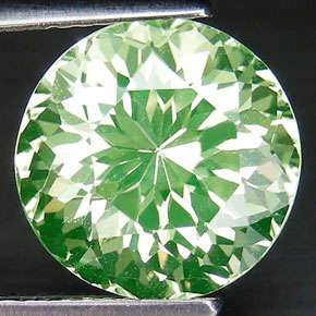 AAA+ TOP ADAMANTINE LIME GREEN CEYLON SAPPHIRE! 7.000CTS